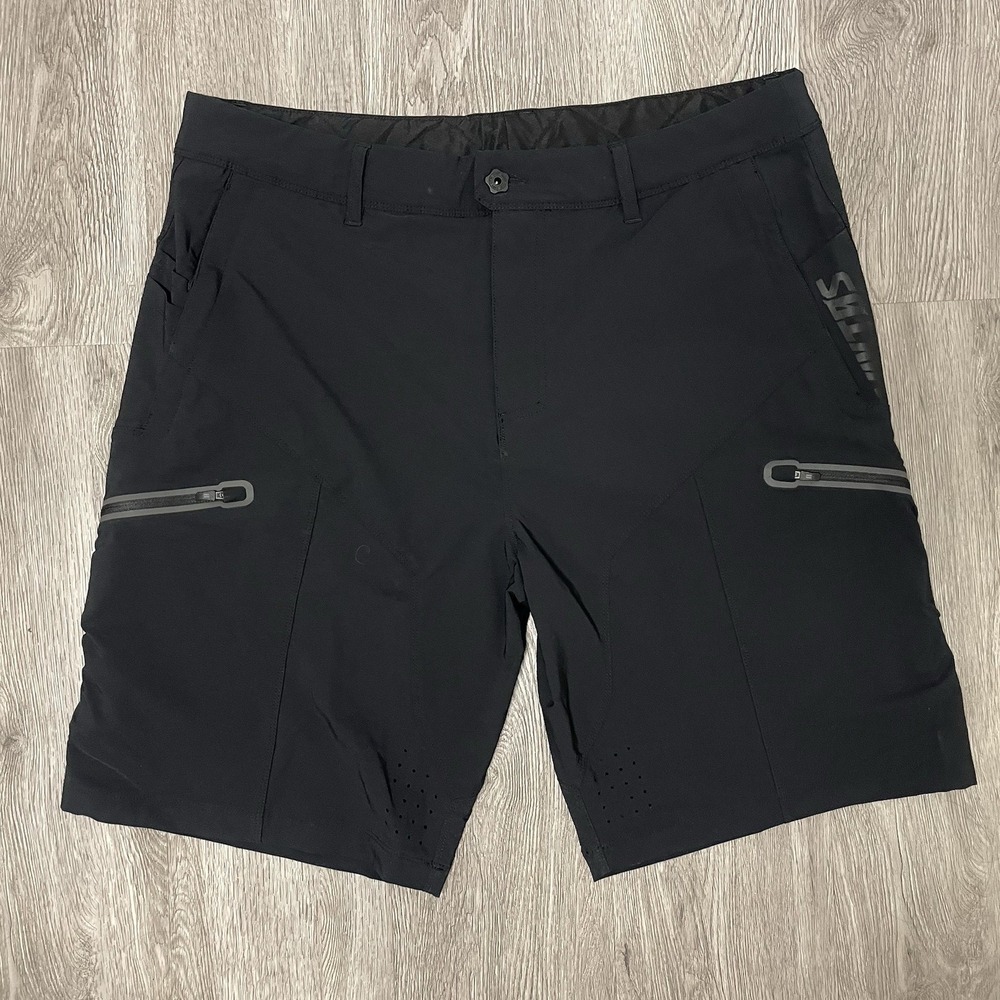 Viktos Shorts Men's 40 Black Kadre Tactical Hiking Golf Tech Outdoor Performance